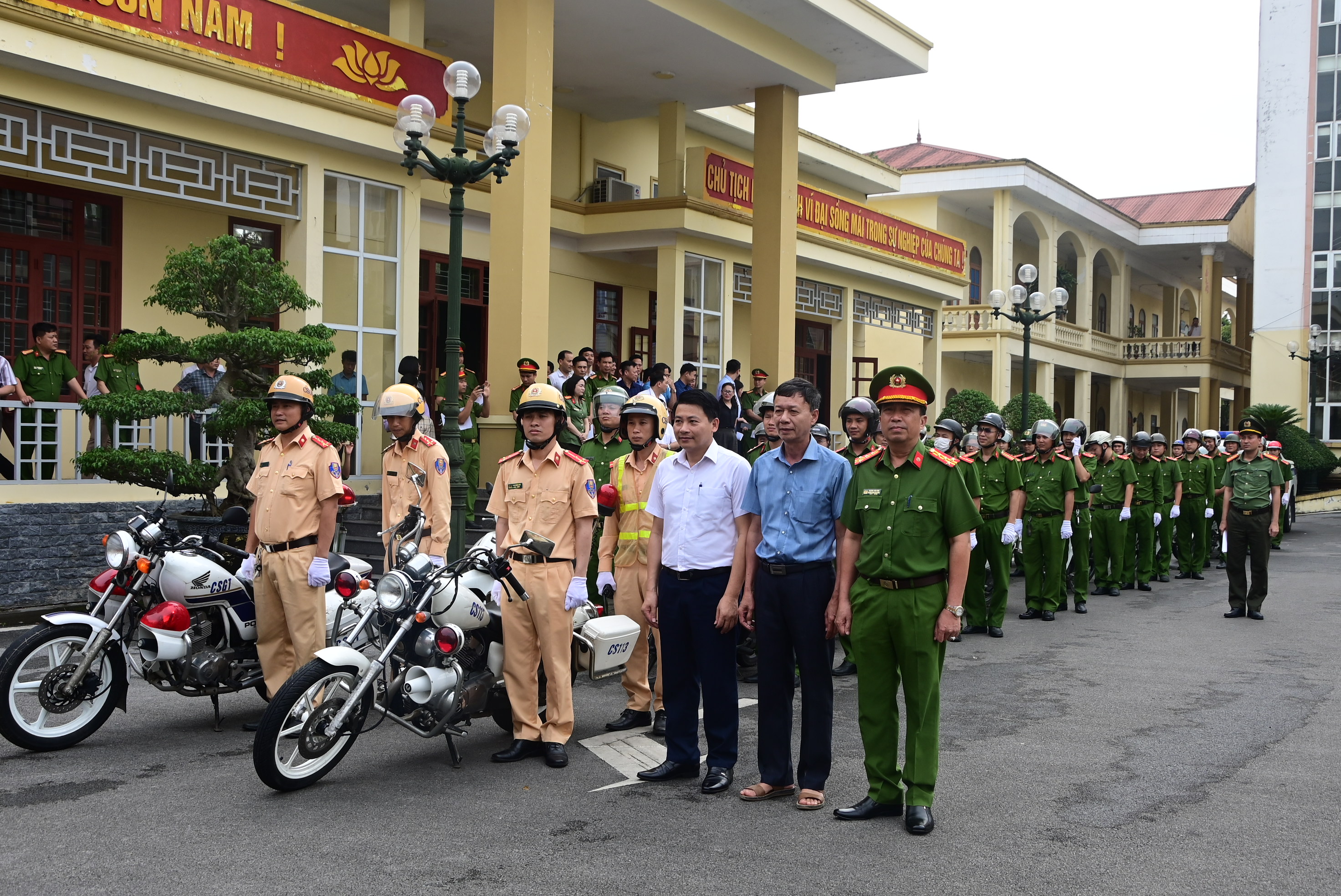 UBND huyện An Lão gửi thư cảm ơn Phòng Thanh tra Công an thành phố